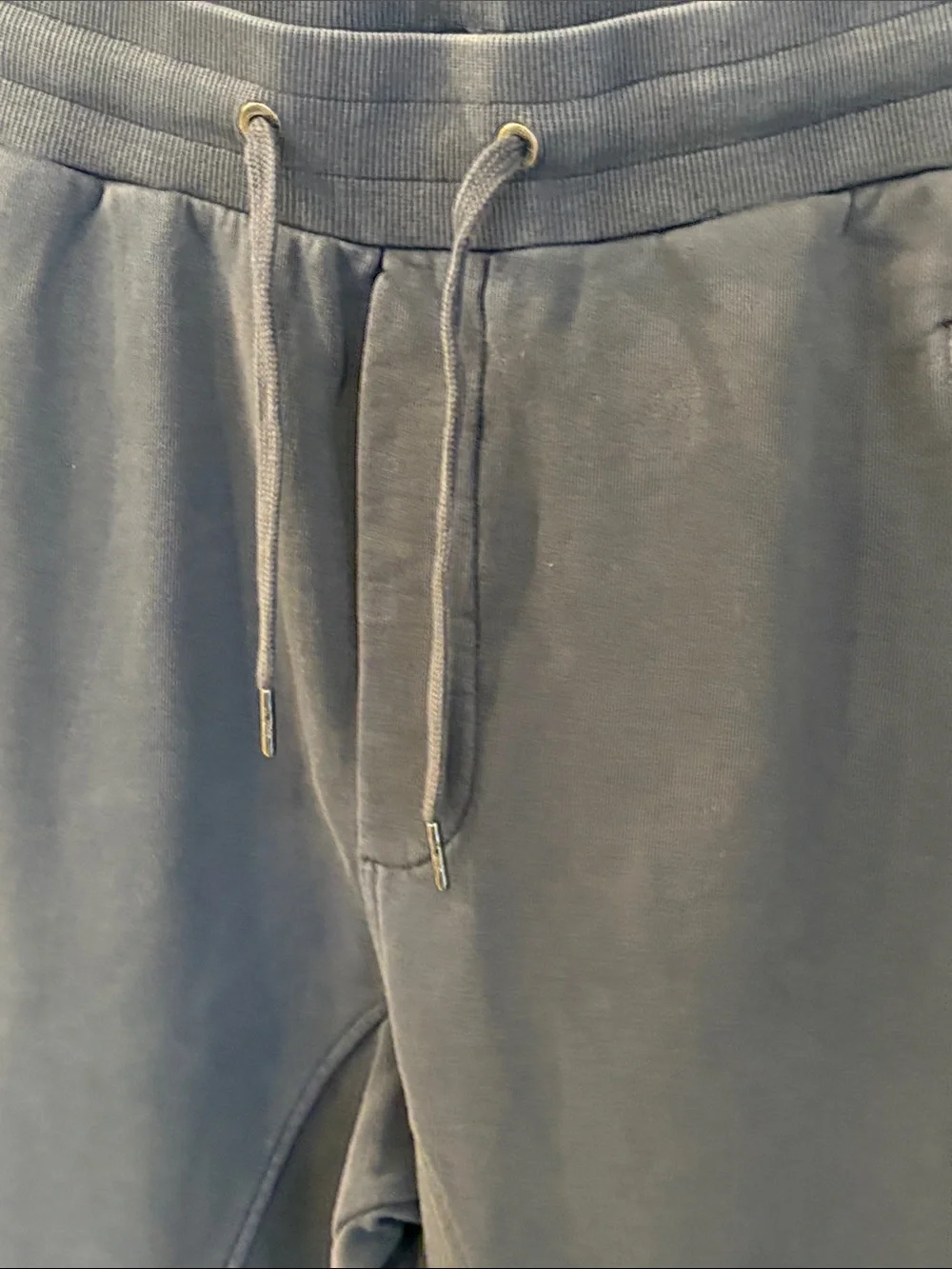 Ksubi Trak Sweatpants Mens XL blue  Jogger Pants Zip Pockets Logo Gym Pumpcover